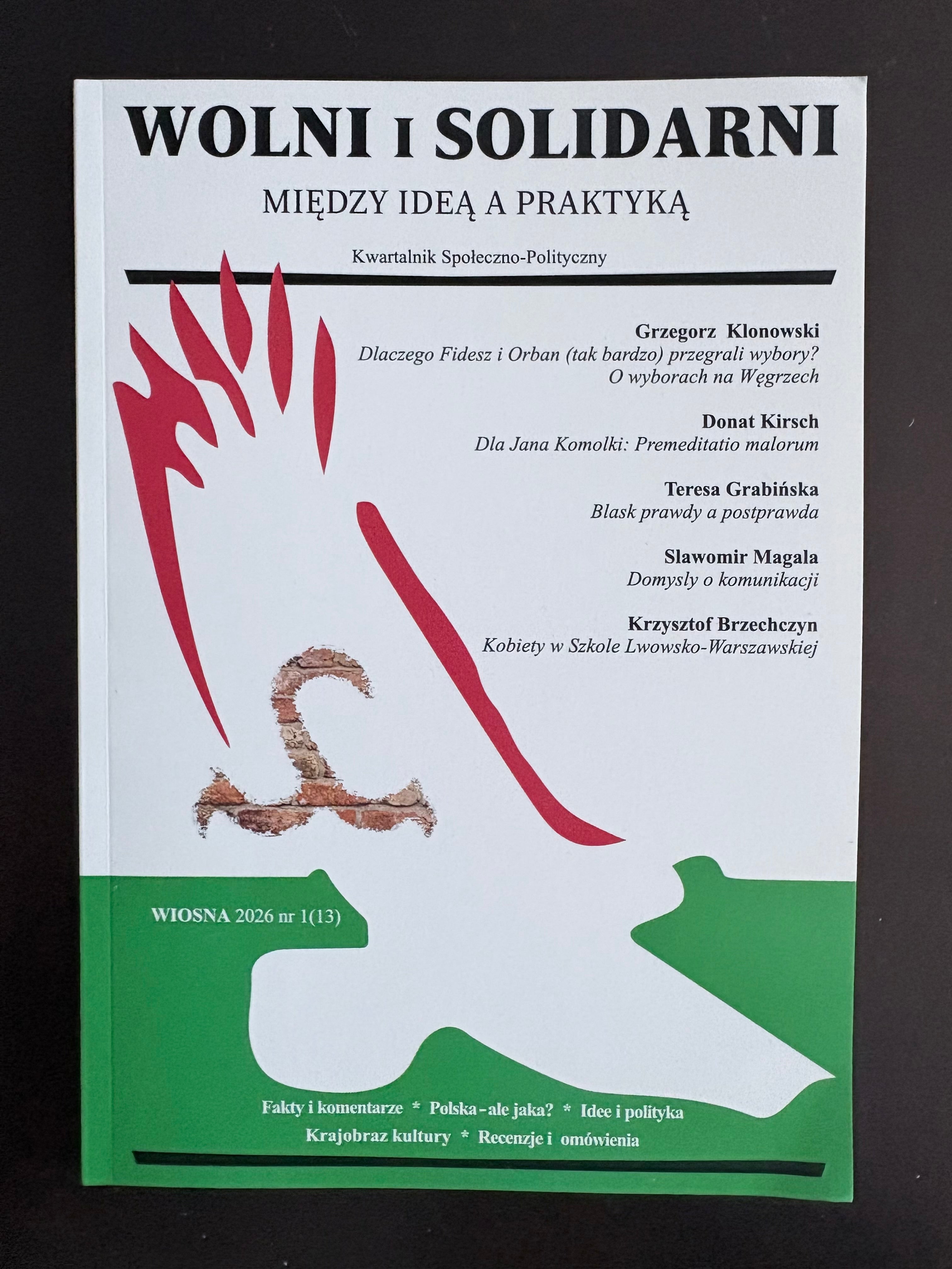 Wolni i Solidarni Kwartalnik Wiosna 2026